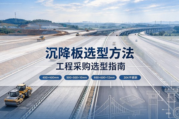 吴兴沉降板选择方法