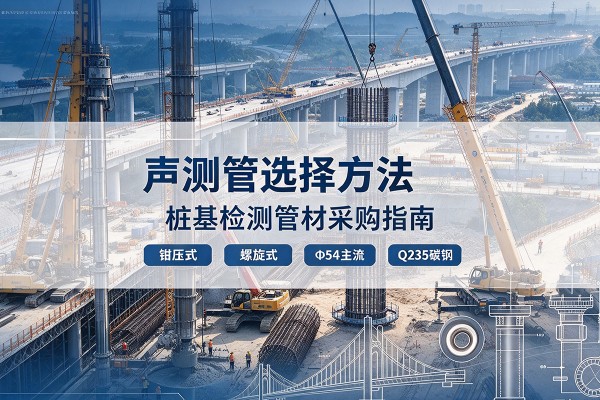 吴兴声测管选型标准