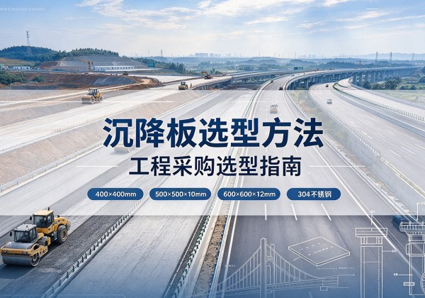 吴兴沉降板选择方法